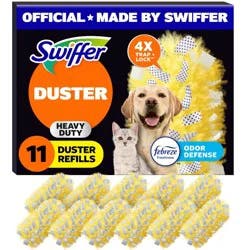 Swiffer Dusters, Pet Heavy Duty Refills with Febreze Odor Defense - Unscented - 11ct