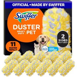 Swiffer Dusters, Pet Heavy Duty Refills with Febreze Odor Defense - Unscented - 11ct
