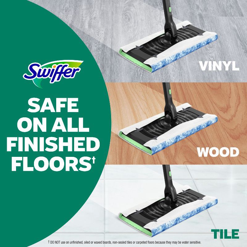 slide 3 of 11, Swiffer Sweeper Heavy Duty Multi-Surface Wet Cloth Refills for Floor Mopping and Cleaning - Lavender scent - 20ct, 20 ct