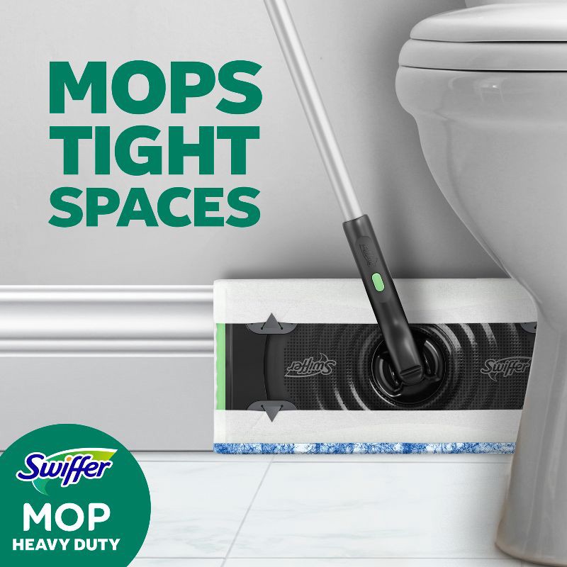 slide 8 of 11, Swiffer Sweeper Heavy Duty Multi-Surface Wet Cloth Refills for Floor Mopping and Cleaning - Fresh scent - 20ct, 20 ct