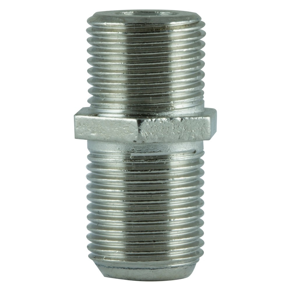 slide 3 of 5, Philips RG6 Coax Extension Adapters 2pk - Gray, 2 ct