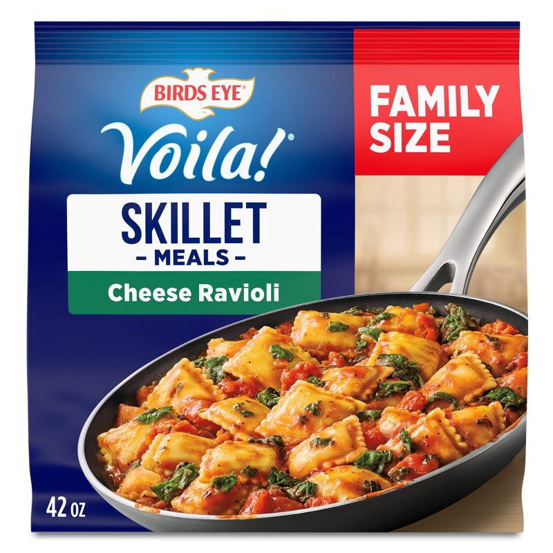 slide 1 of 6, Birds Eye Voila! Frozen Family Size Cheese Ravioli - 42oz, 42 oz