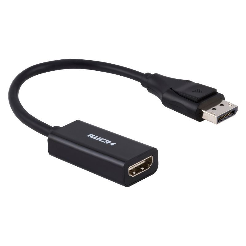 slide 1 of 5, Philips Display Port to HDMI Adapter - Black, 1 ct