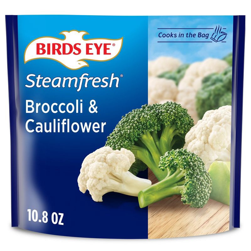 slide 1 of 5, Birds Eye Steamfresh Frozen Broccoli & Cauliflower - 10.8oz, 10.8 oz