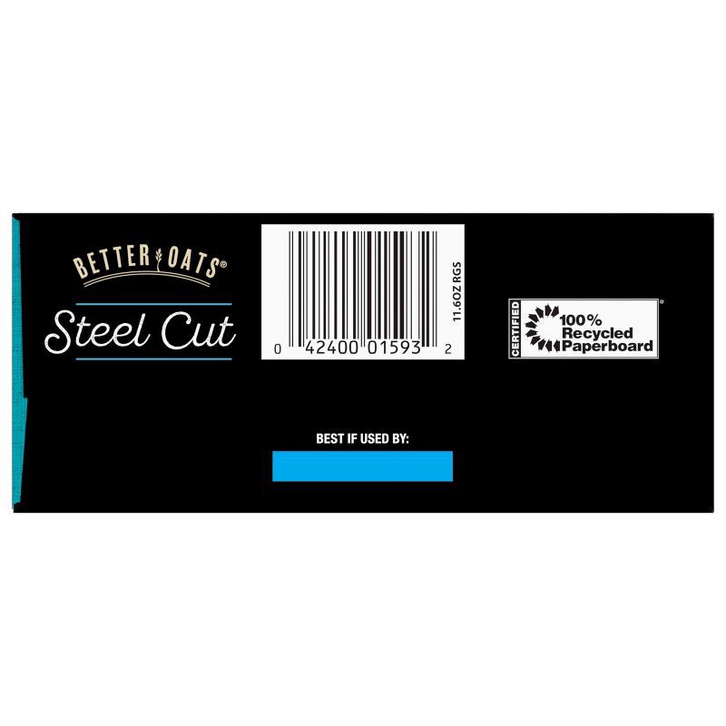 slide 8 of 12, Better Oats Steel Cut Original - 11.6oz, 11.6 oz