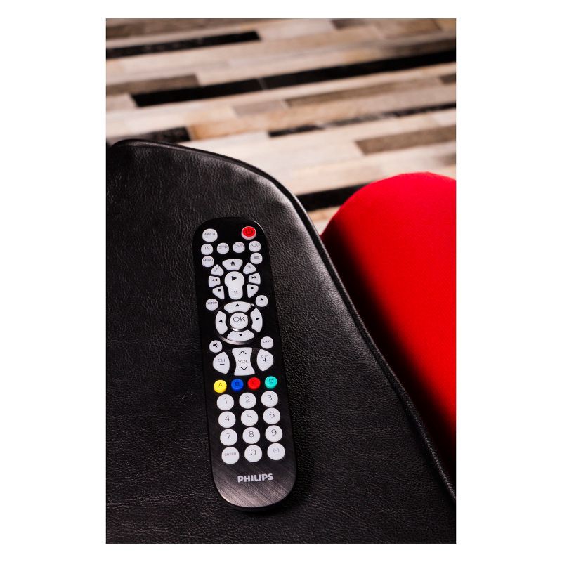 slide 4 of 6, Philips 4 Device Elite Backlit Universal Remote Control - Brushed Black, 1 ct