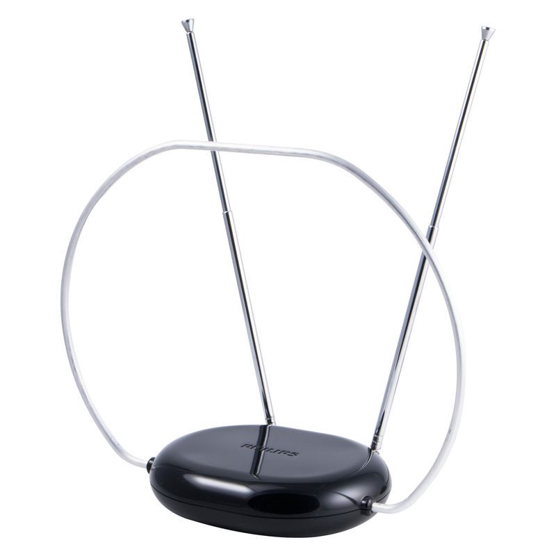 slide 6 of 7, Philips Traditional HD Passive Antenna - Black, 1 ct