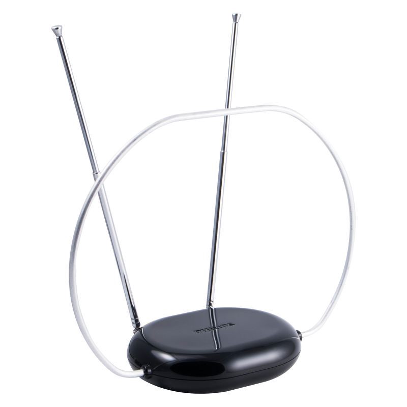 slide 2 of 7, Philips Traditional HD Passive Antenna - Black, 1 ct