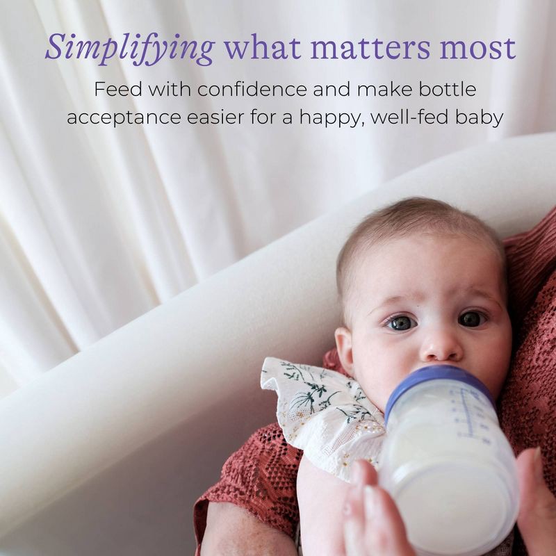 slide 7 of 8, Lansinoh NaturalWAVE Silicone Anti-Colic Baby Bottle Nipples- Medium Flow - 2pk, 2 ct