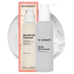 Honest Beauty Gentle Gel Cleanser with Chamomile and Calendula - 5 fl oz