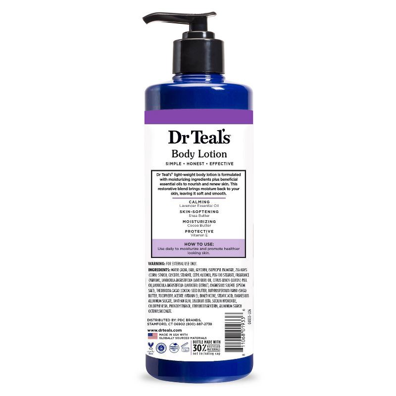 slide 6 of 6, Dr Teal's Soothing Lavender Body Lotion - 18 fl oz, 18 fl oz