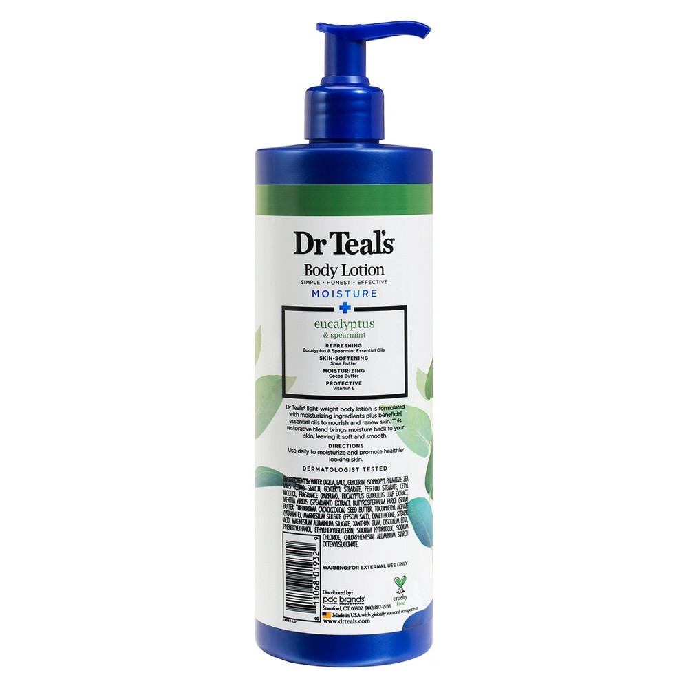 slide 2 of 3, Dr Teal's Rejuvenating Eucalyptus Body Lotion - 18 fl oz, 18 fl oz