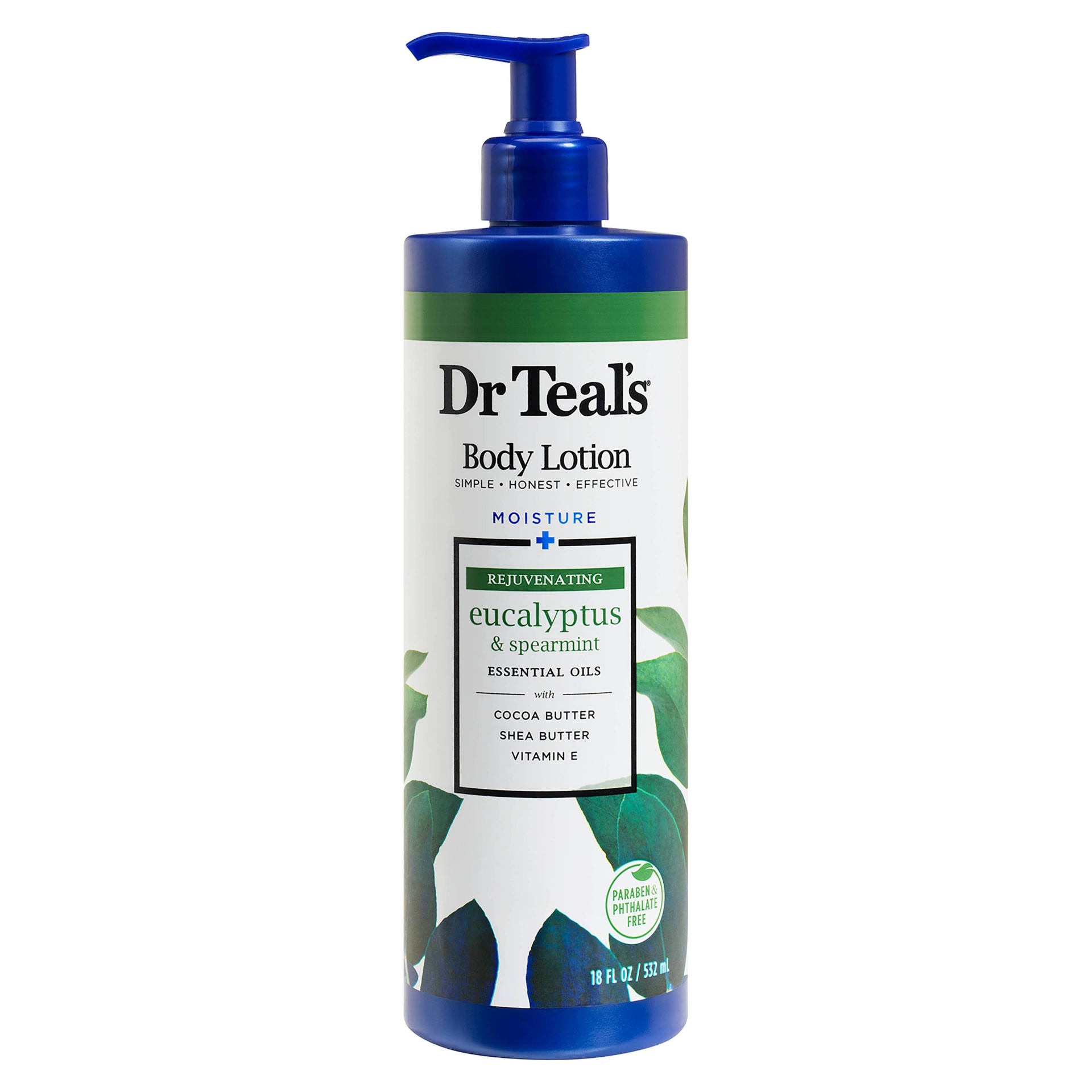 slide 1 of 3, Dr Teal's Rejuvenating Eucalyptus Body Lotion - 18 fl oz, 18 fl oz