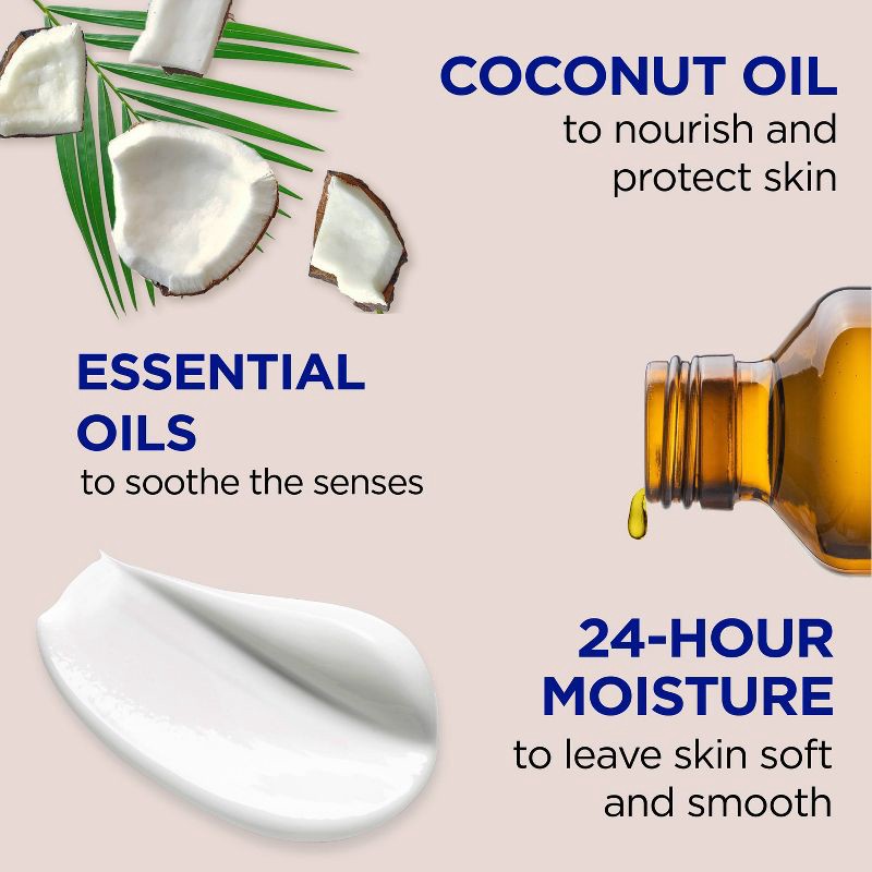 slide 3 of 4, Dr Teal's Nourishing Coconut Oil Body Lotion - 18 fl oz, 18 fl oz