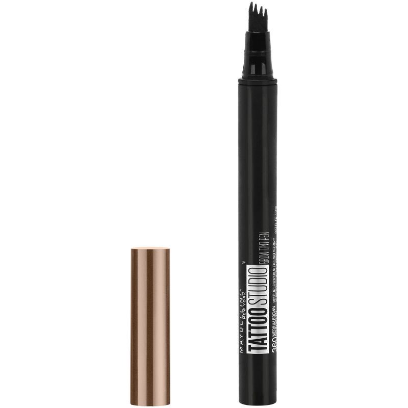 slide 1 of 5, Maybelline Tattoostudio Brown Tint Pen 355 Soft Brown - 0.037 fl oz, 0.037 fl oz