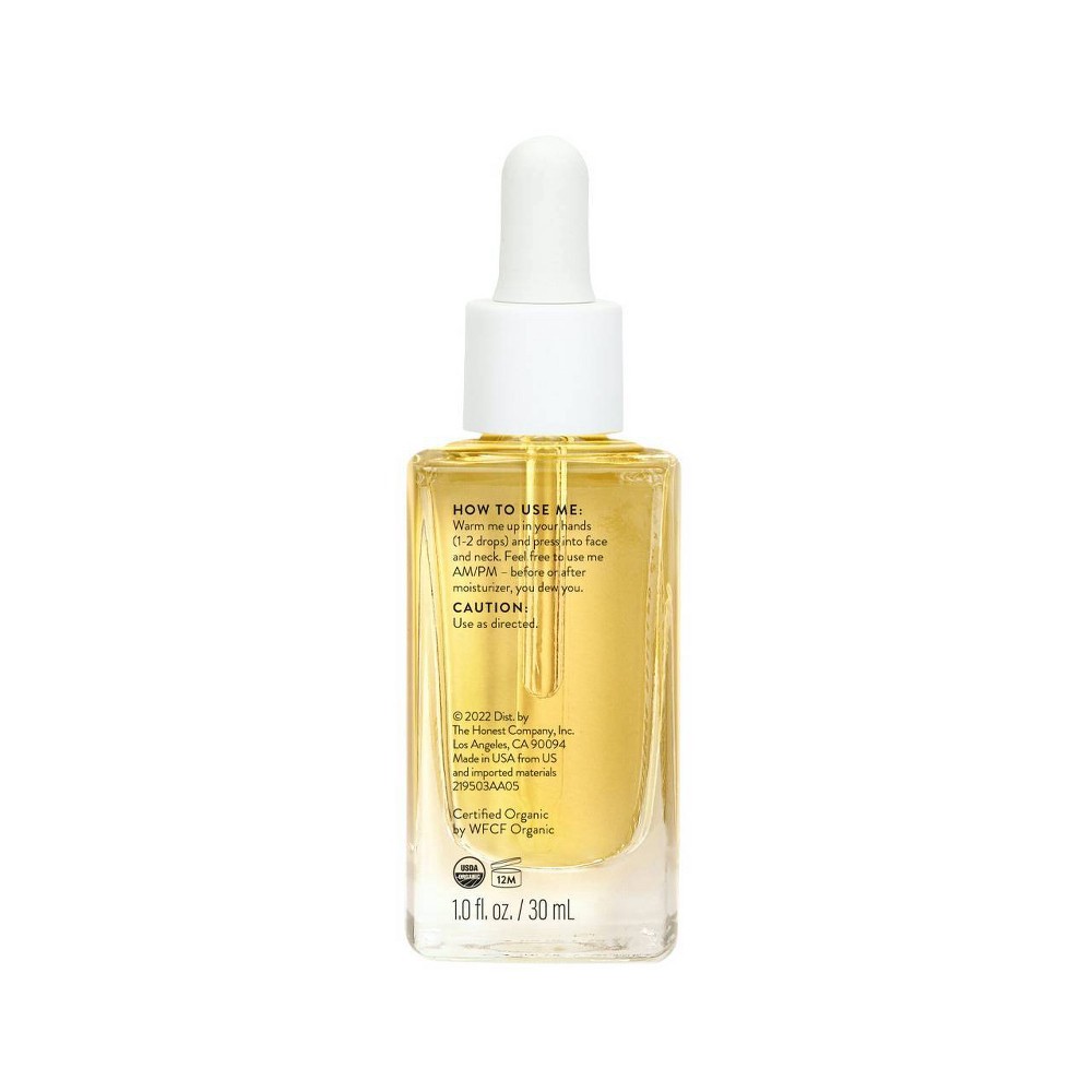 slide 3 of 8, Honest Beauty Organic Beauty Facial Oil with Jojoba Oil - 1.0 fl oz, 1 fl oz