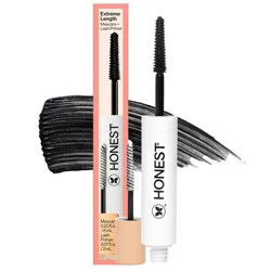 Honest Beauty Extreme Length 2-in-1 Mascara and Lash Primer with Jojoba Esters - 0.27 fl oz