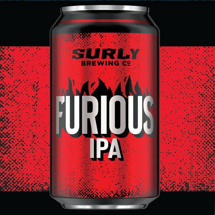 slide 3 of 9, Surly Brewing Co. Furious IPA Beer - 6pk/12 fl oz Cans, 6 ct; 12 oz