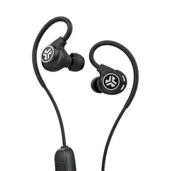 JLab Fit Sport 3 Bluetooth Wireless Fitness Earbuds - Black
