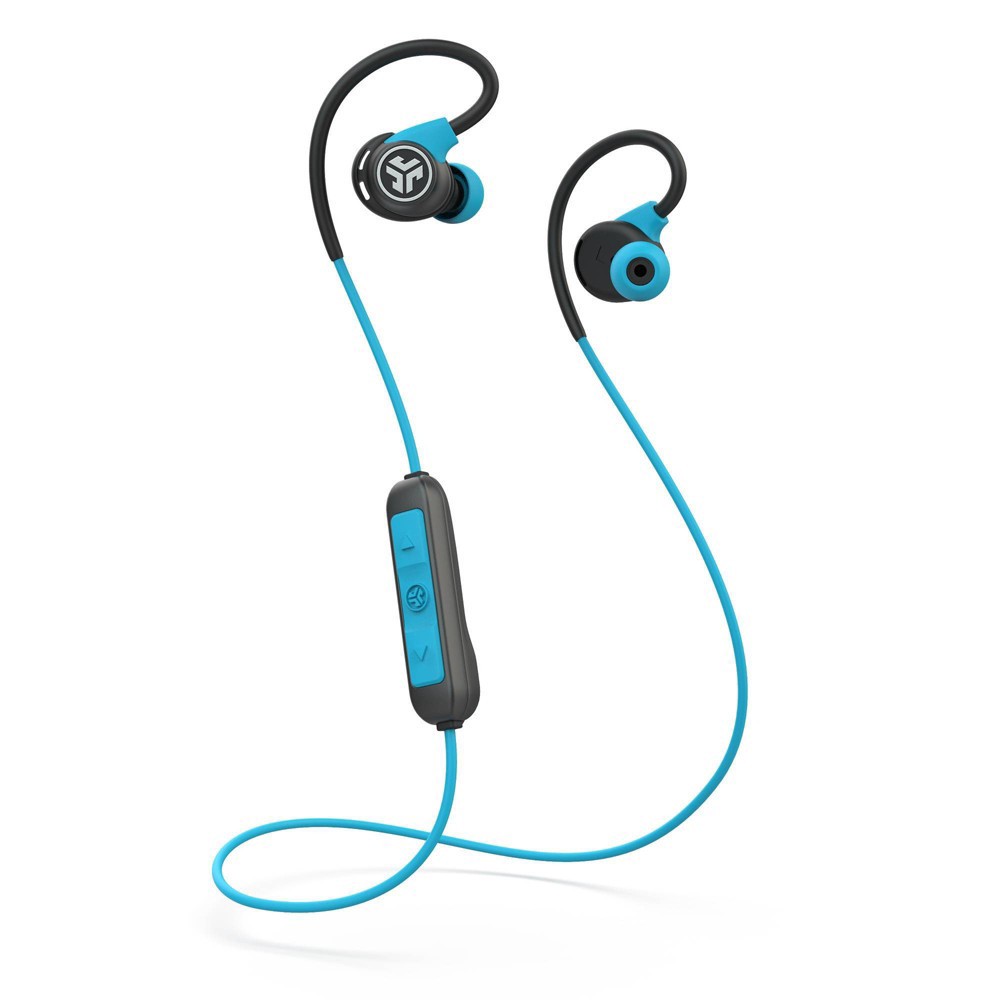 slide 3 of 5, JLab Fit Sport Bluetooth Wireless Earbuds - Blue, 1 ct