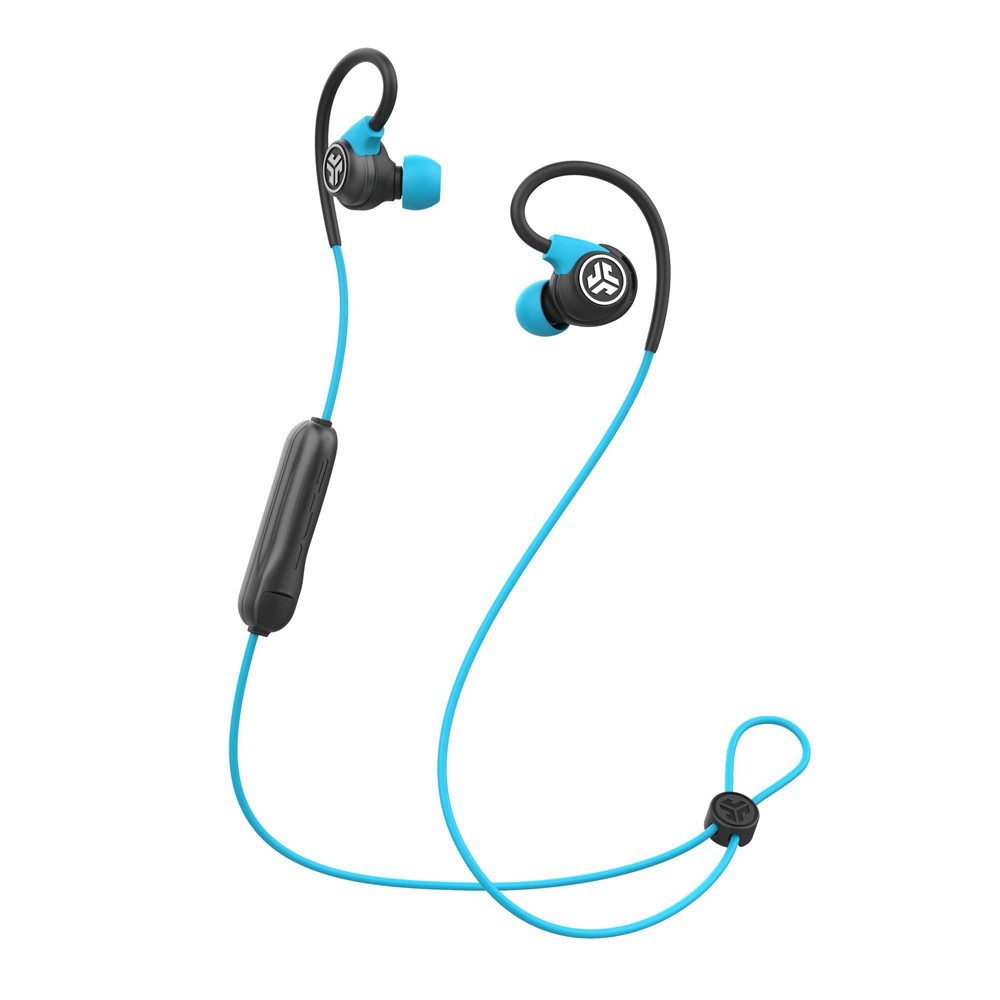 slide 5 of 5, JLab Fit Sport Bluetooth Wireless Earbuds - Blue, 1 ct