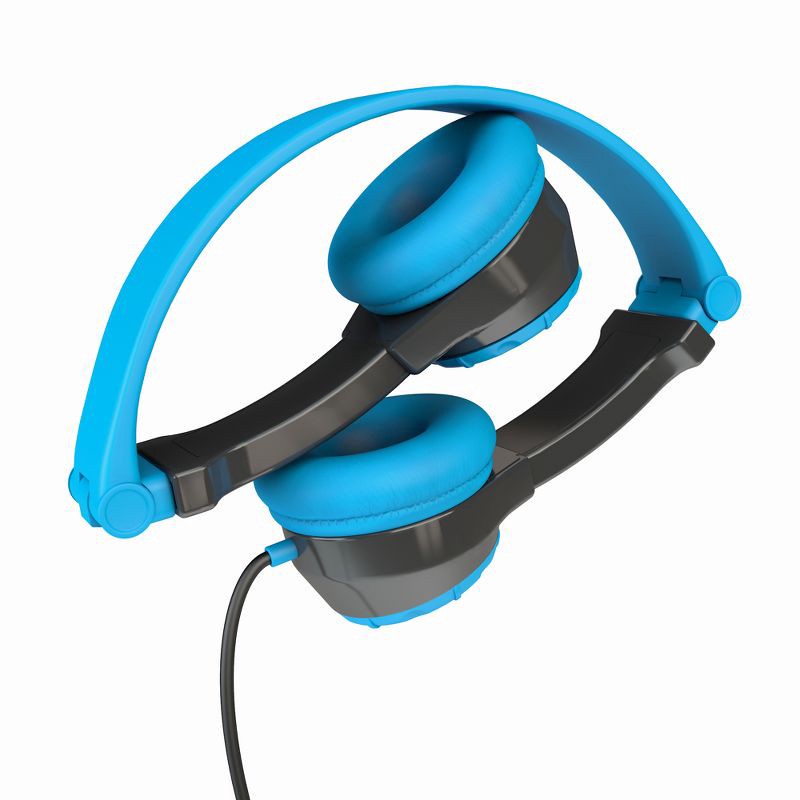 slide 2 of 5, JLab JBuddies Folding Kids Wired Headphones - Blue (JK2-BLURTL), 1 ct