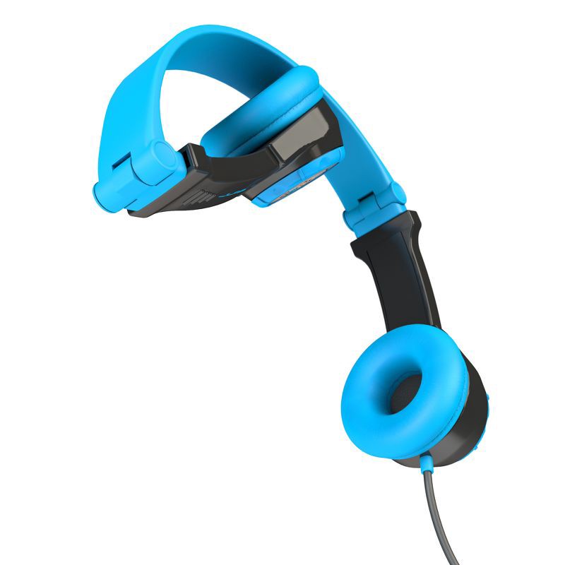 slide 2 of 5, JLab JBuddies Folding Kids Wired Headphones - Blue (JK2-BLURTL), 1 ct