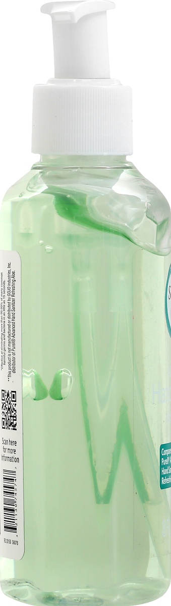 slide 7 of 9, Signature Care Hand Sanitizer, Advanced, With Aloe, 8 oz