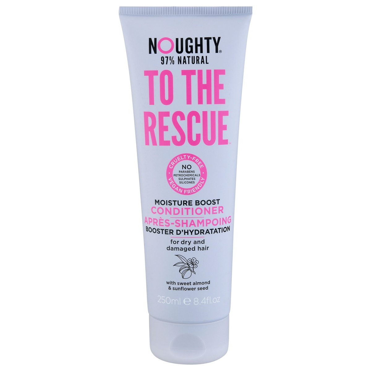 slide 1 of 1, Noughty To The Rescue Moisture Boost Conditioner, 9.3 Oz, 9.312 oz