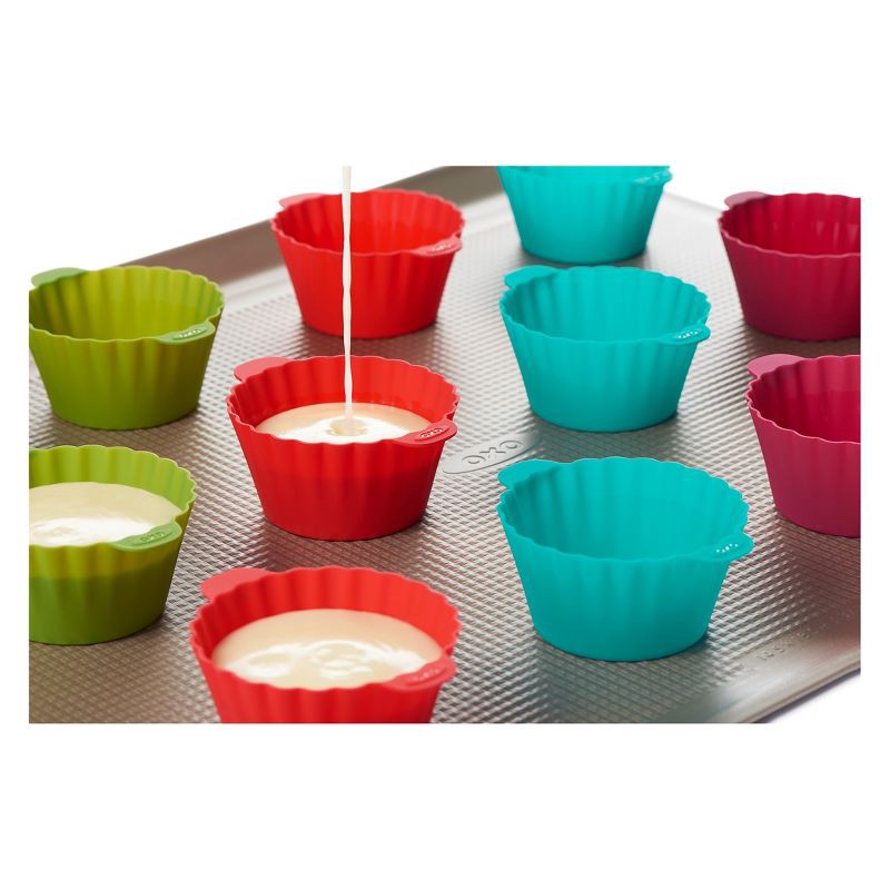 slide 4 of 7, OXO 12pk Baking Cups, 12 ct