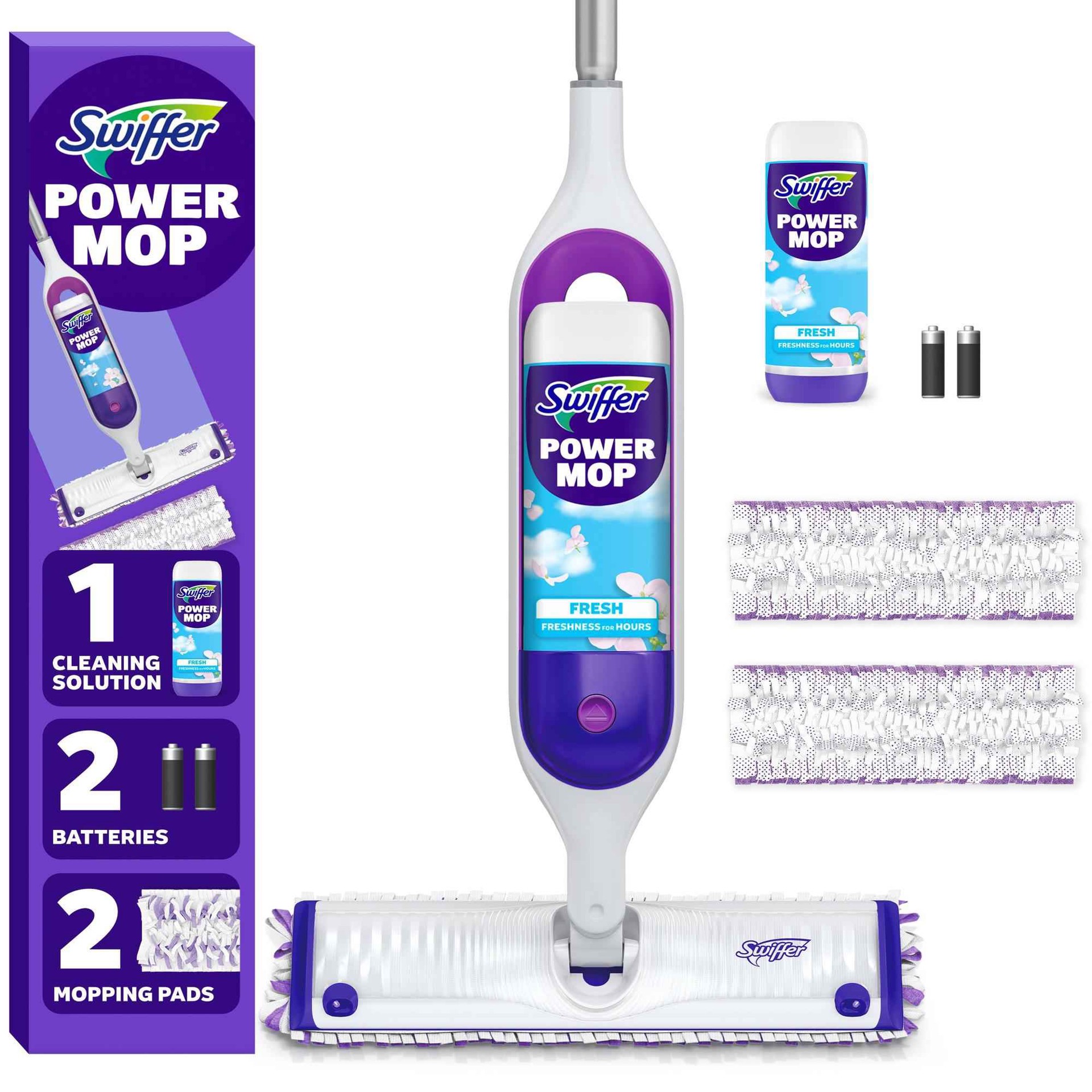 slide 1 of 6, Swiffer Power Mop Double Nozzle 25.4-fl oz Spray Mop, 1 ct