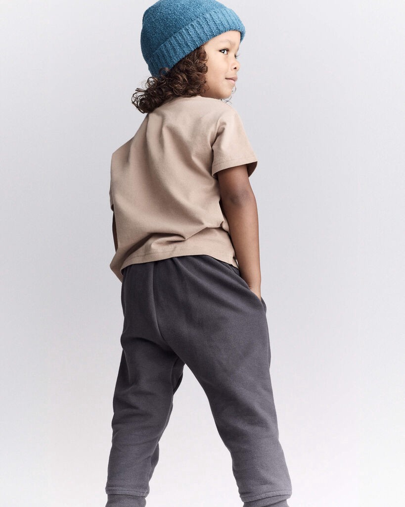 slide 6 of 6, Otteravenue Toddler Short-Sleeve Relaxed Tee - Tan Tan 2T, 1 ct