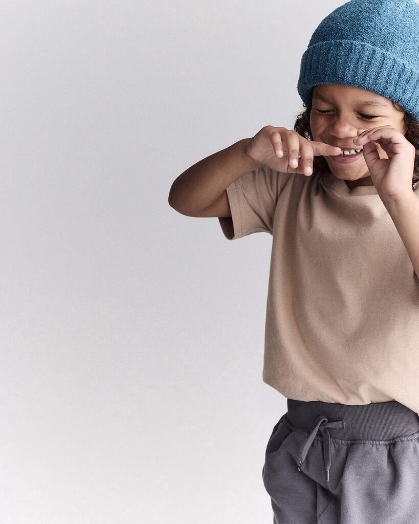 slide 2 of 6, Otteravenue Toddler Short-Sleeve Relaxed Tee - Tan Tan 2T, 1 ct