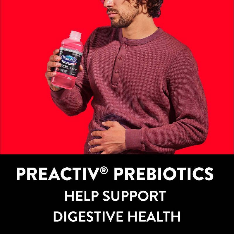 slide 6 of 9, Pedialyte Advanced Care Plus Electrolyte Solution Hydration Drink - Chilled Cherry Pomegranate - 33.8 fl oz, 33.8 fl oz