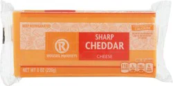 Rouses Markets Sharp Cheddar Cheese - 8 oz