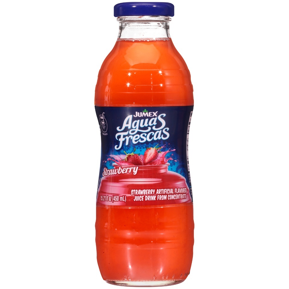 slide 1 of 1, Jumex Aguas Frescas Strawberry Juice Drink - 182.52 fl oz, 182.52 fl oz