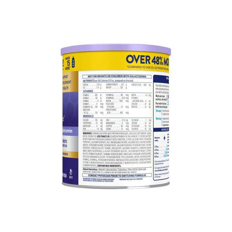 slide 2 of 8, Similac Pro-Total Comfort Non-GMO Powder Infant Formula - 29.8oz, 29.8 oz