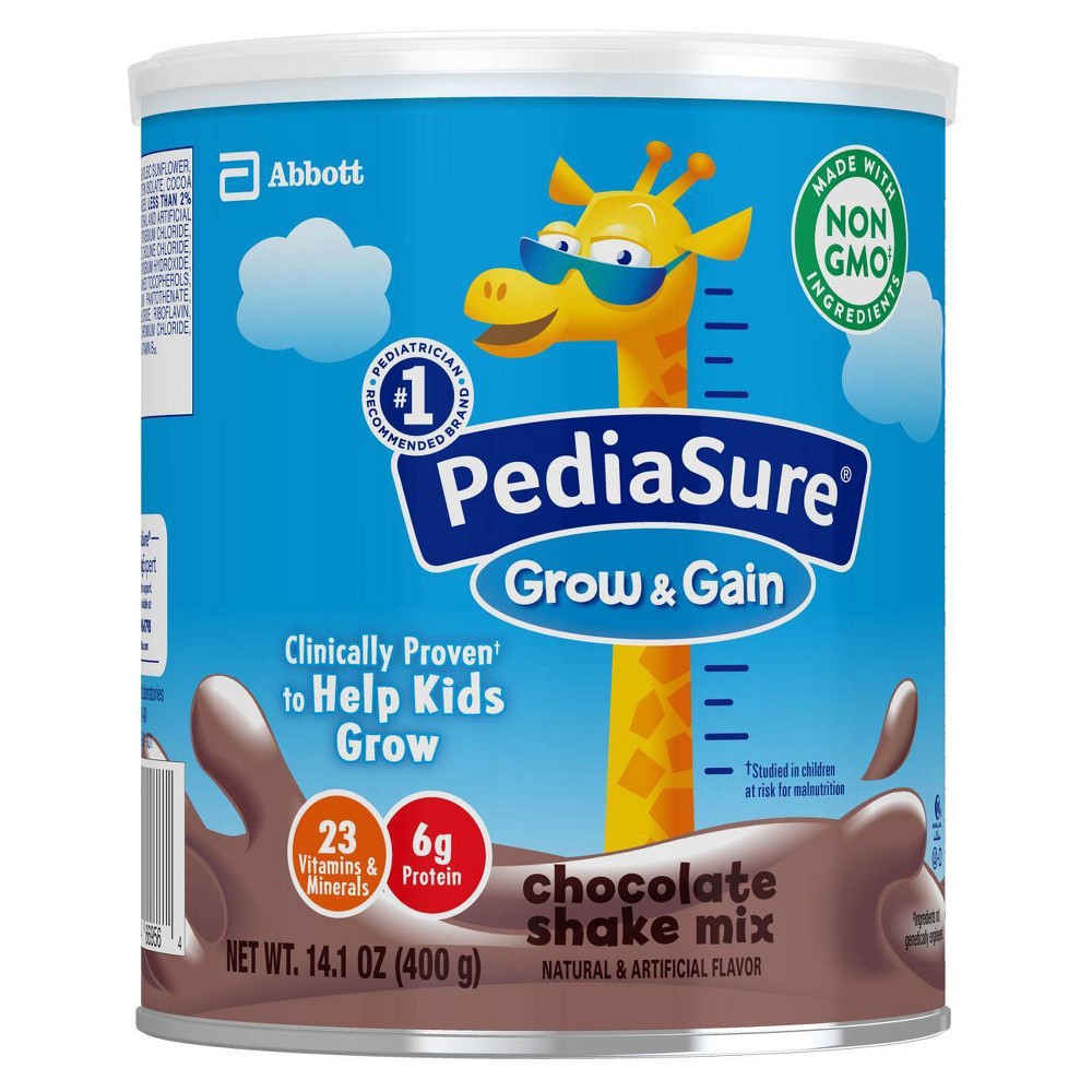 PediaSure Grow & Gain NonGMO Shake Mix Chocolate Powder Shipt