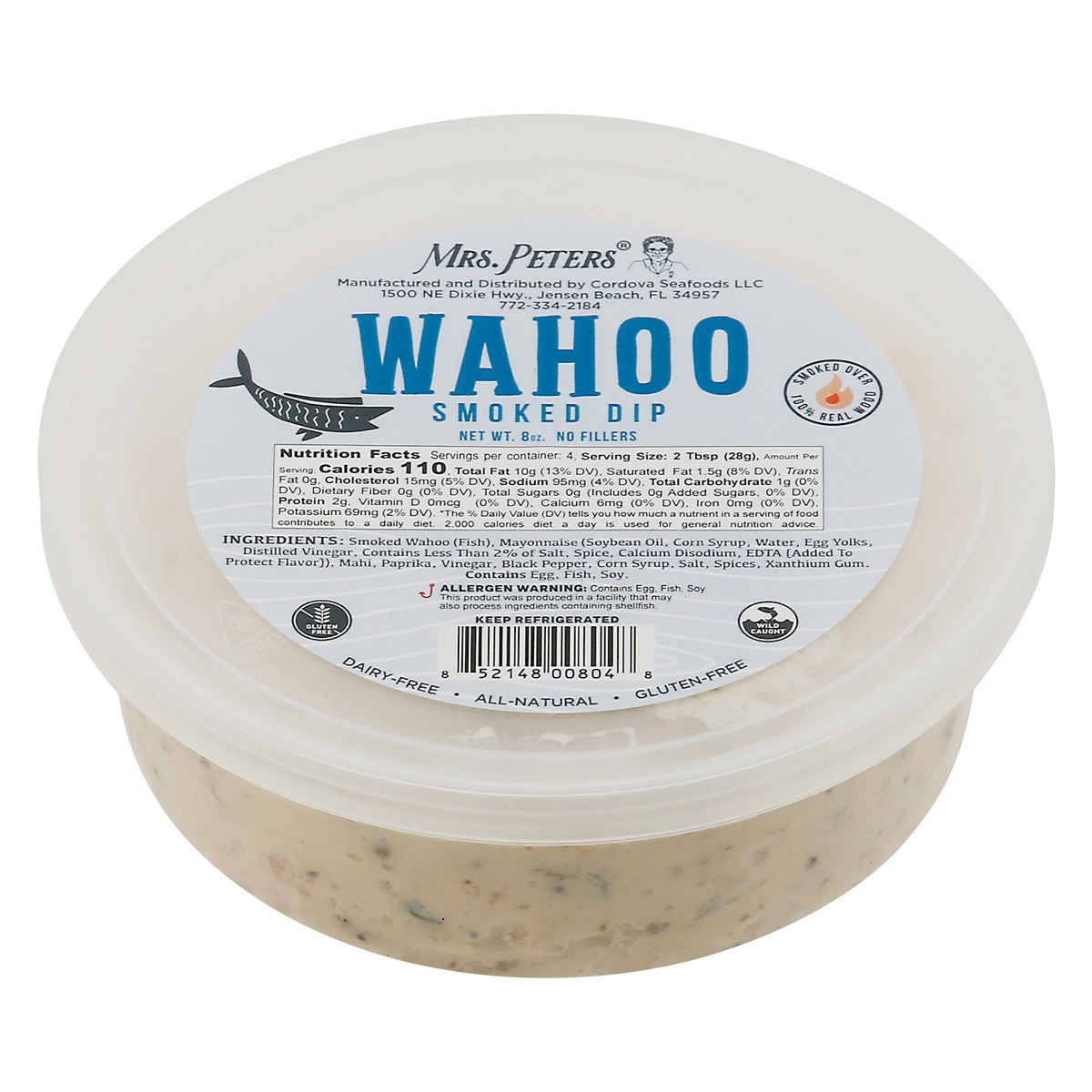 slide 3 of 4, Mrs. Peters Wahoo Smoked Dip 8 oz, 8 oz