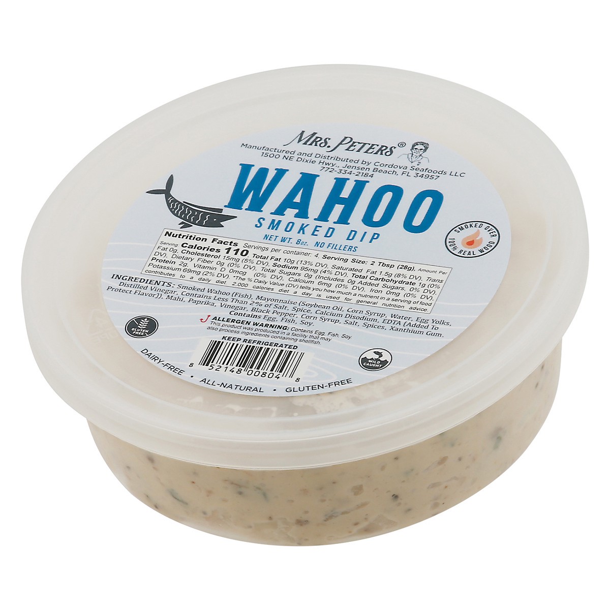 slide 4 of 4, Mrs. Peters Wahoo Smoked Dip 8 oz, 8 oz