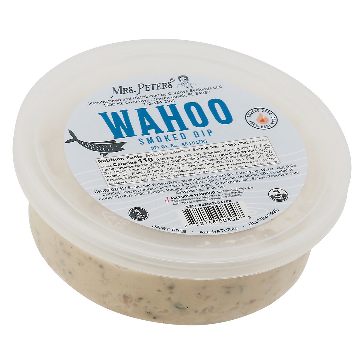 slide 2 of 4, Mrs. Peters Wahoo Smoked Dip 8 oz, 8 oz