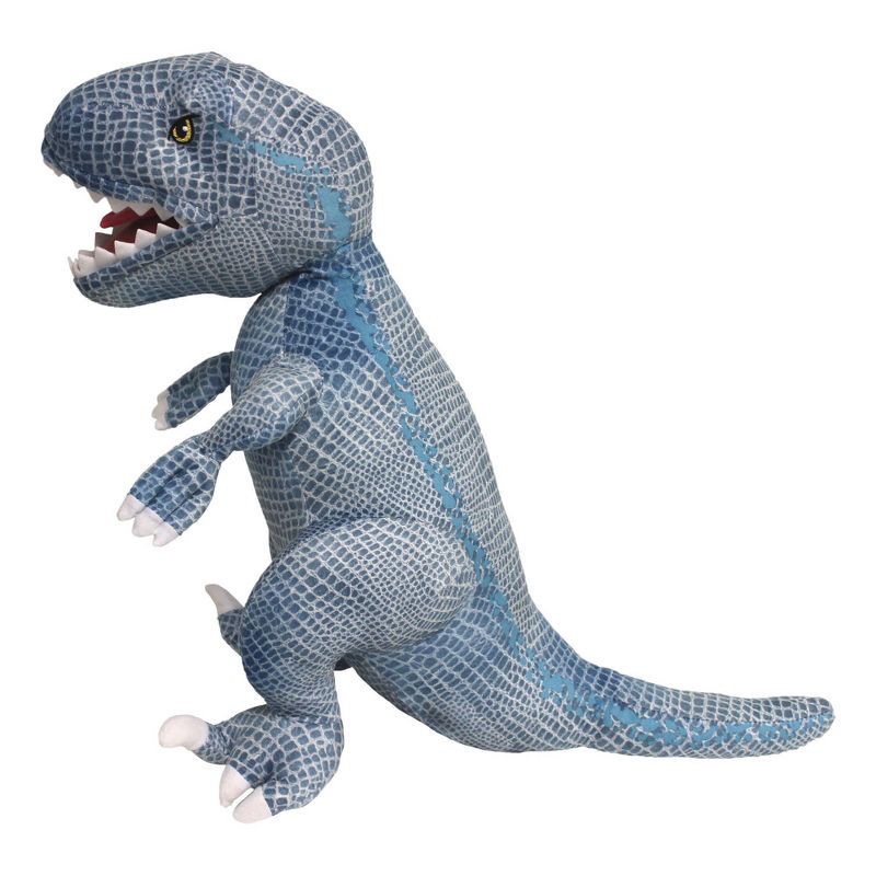 slide 4 of 6, Jurassic World T-Rex Kids' Throw Pillow Blue, 1 ct