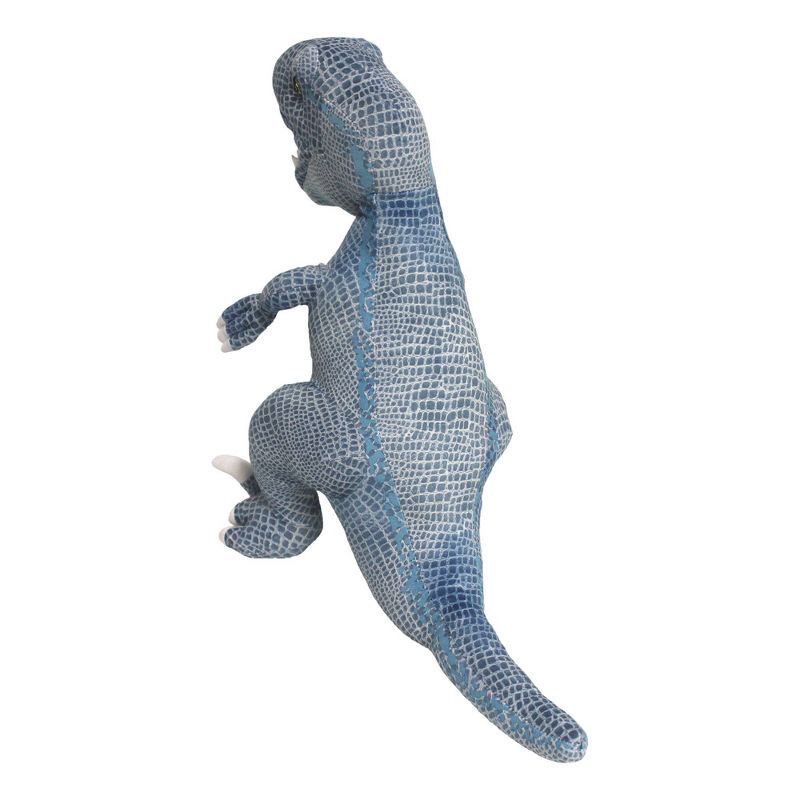 slide 5 of 6, Jurassic World T-Rex Kids' Throw Pillow Blue, 1 ct