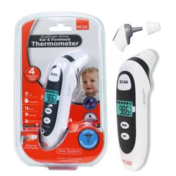 MOBI DualScan Prime Digital Thermometer Ear and Forehead Fast, Accurate, Baby and Adult Thermometer