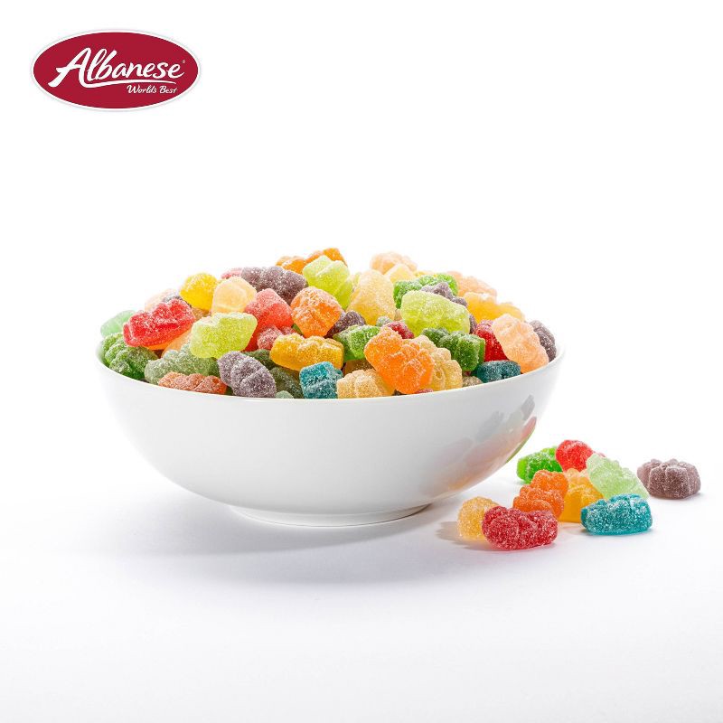 slide 8 of 11, Albanese World's Best Sour 12 Flavor Gummi Bears Candy - 8oz, 8 oz