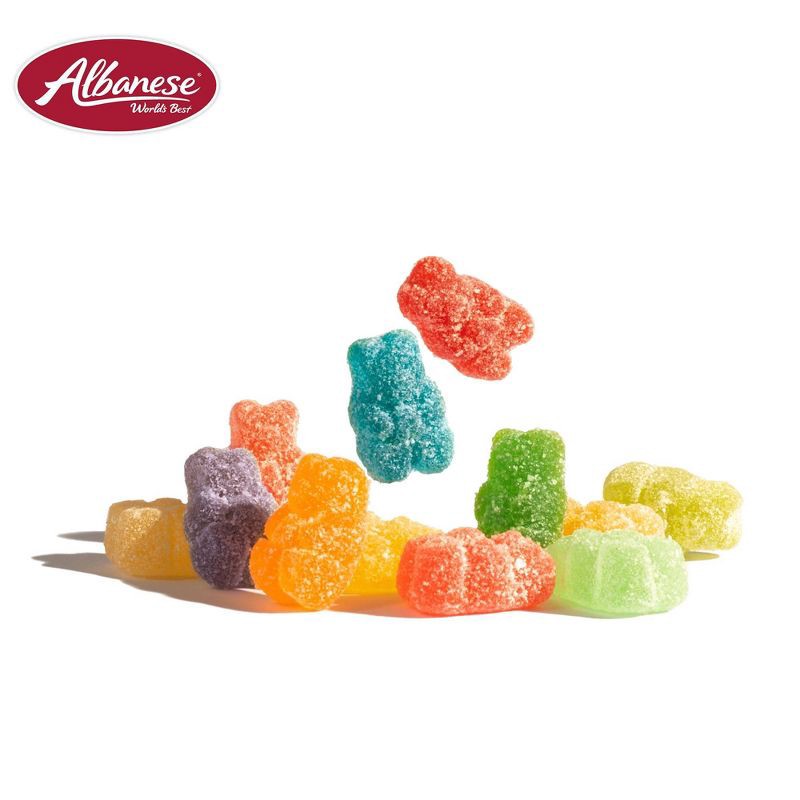 slide 11 of 11, Albanese World's Best Sour 12 Flavor Gummi Bears Candy - 8oz, 8 oz