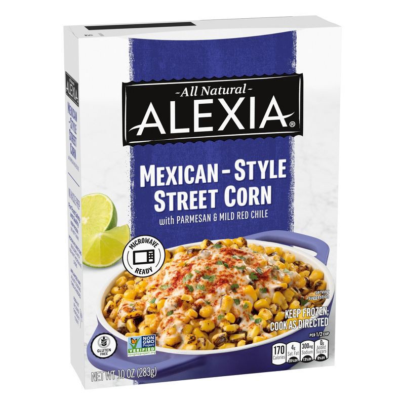 slide 2 of 4, Alexia Gluten Free Frozen Mexican-Style Street Corn - 10oz, 10 oz