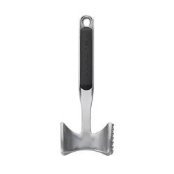 KitchenAid Aluminum Meat Pounder: Black Hand Wash Meat Tenderizer Mallet, 9.45" Height, 3.35" Width