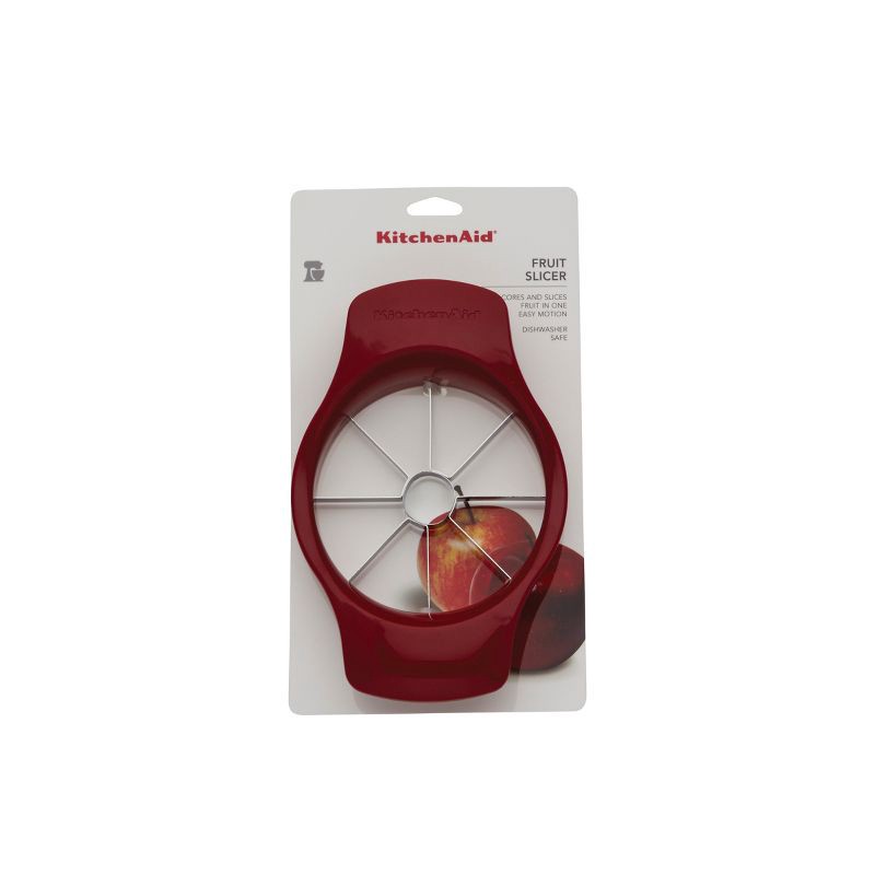 slide 2 of 4, KitchenAid Fruit Wedger Red, 1 ct