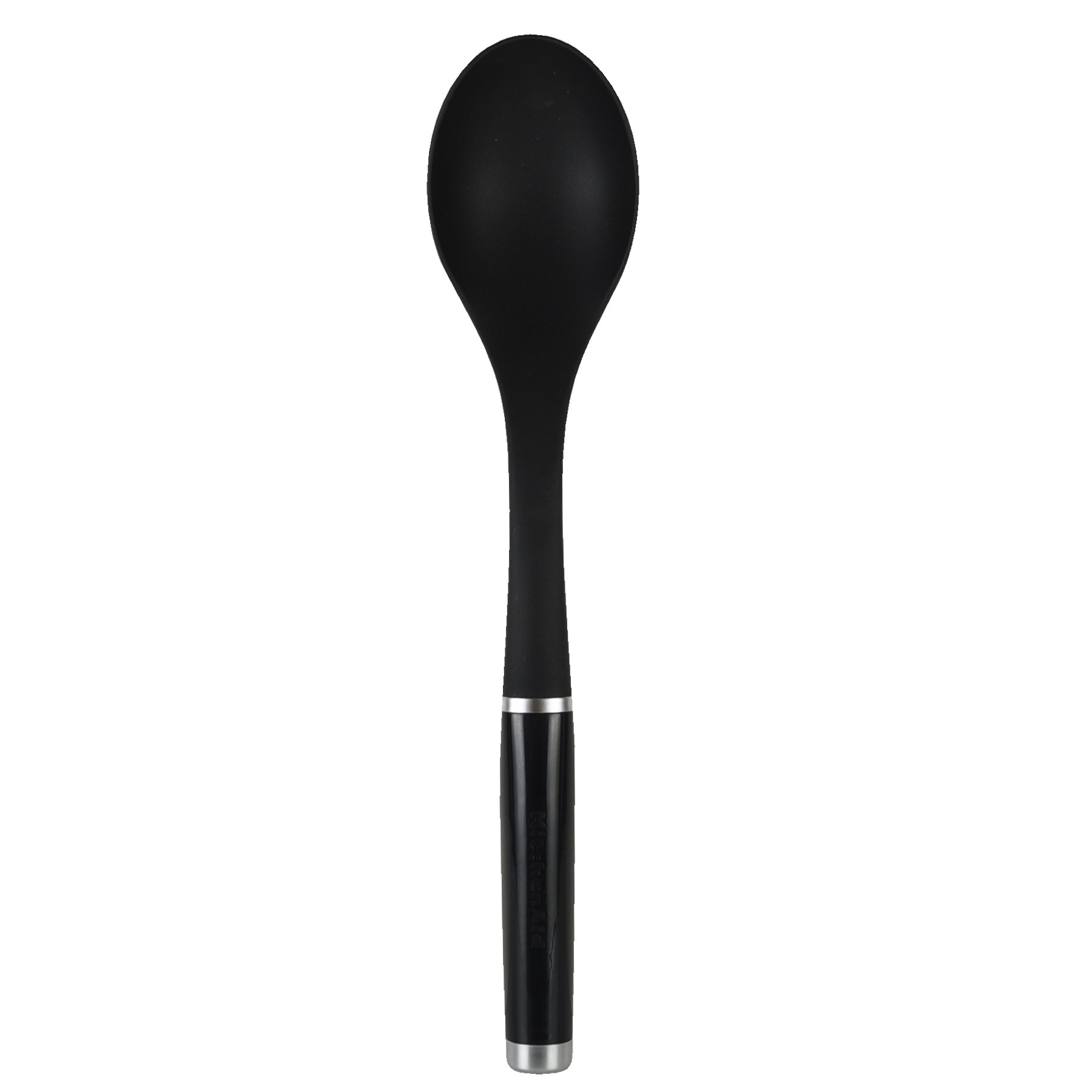 slide 1 of 3, KitchenAid Nylon Basting Spoon Black, 1 ct